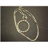 Image 1 : Circle of Life necklace & chain w/16 small diamonds