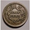 Image 2 : 1853 half cent  XF  VERY SCARCE LISTS $100 REDBOOK