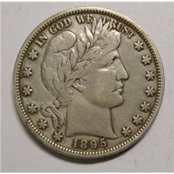 1895 Barber half $  VF