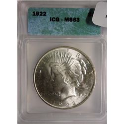 1922 Peace $  ICG64