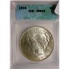 Image 1 : 1923 Peace $  ICG64