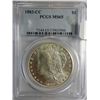 Image 1 : 1883CC Morgan $ PCGS65