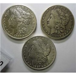 1885S F/VF-86S XF-87O XF Morgan $