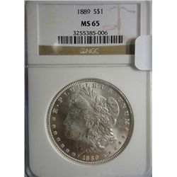 1889 Morgan $ NGC65
