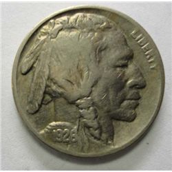 1926S   Buffalo nickel  Fine/VF  80% horn