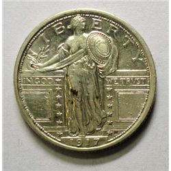 1917  T1 Standing Liberty quarter  AU