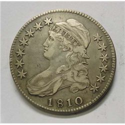1810  Bust half $  VF