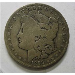 1893O  Morgan $  VG