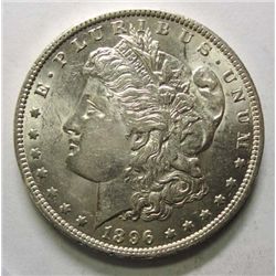 1896O  Morgan $  AU/BU