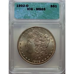 1902O  Morgan $ ICG65