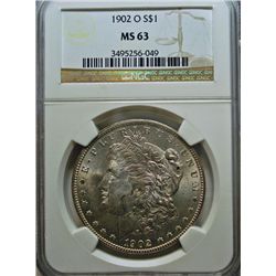 1902O  Morgan $  NGC63