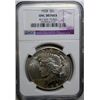 Image 1 : 1928 Peace $  NGC unc details scratch rev