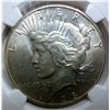 Image 2 : 1928 Peace $  NGC unc details scratch rev