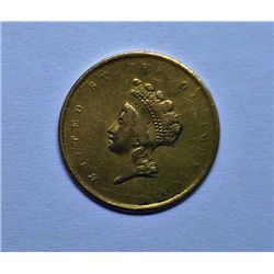 1855 T2  $1  GOLD