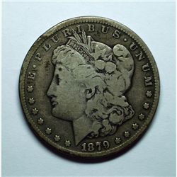 1879CC  Morgan silver $  fine