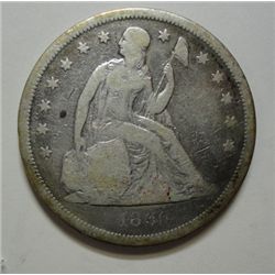 1860O Seated  $  VG/F