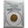 Image 1 : 1842D sm date  $5 GOLD  PCGS surface damage