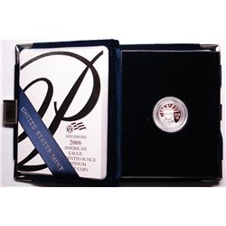 2008 Platinum proof $10 Eagle