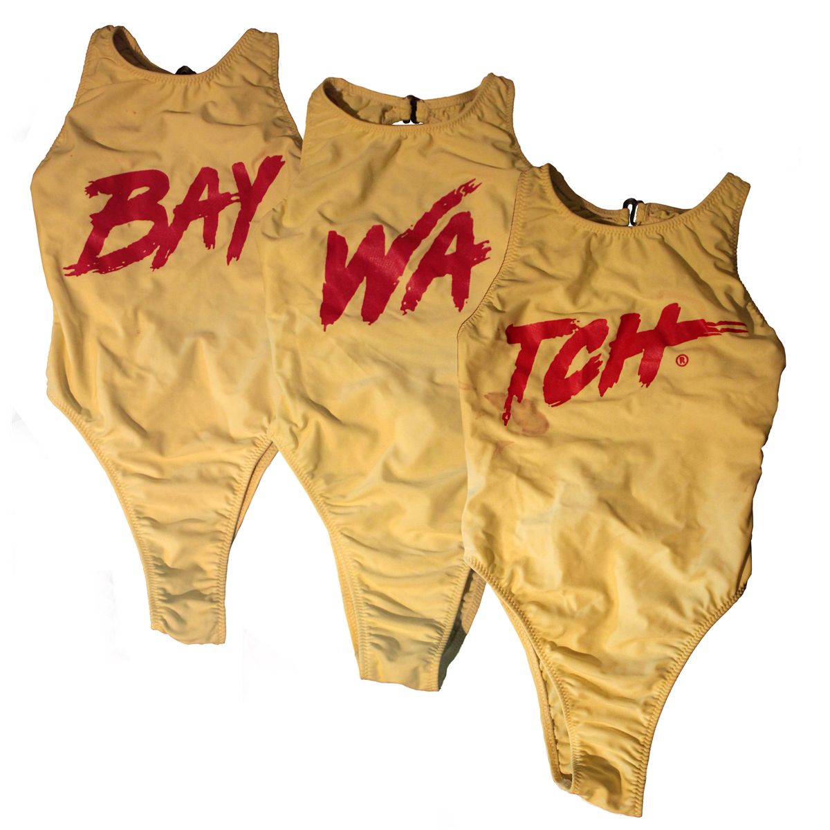 yellow baywatch swimsuit