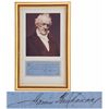 Image 1 : James Buchanan Holograph Check Signed
