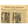 Image 1 : JFK Assassination Newspaper