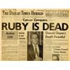 Image 1 : ''Ruby is Dead'' Newspaper