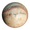 Image 1 : J. Edgar Hoover Signed Baseball