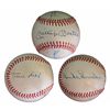 Image 1 : Mays/Mantle/Snider Signed Baseball