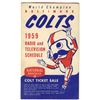 Image 1 : Colts 1959 Schedule