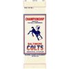 Image 1 : Baltimore Colts 1970 Ticket