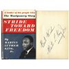 Image 1 : MLK Stride Toward Freedom Signed