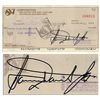 Image 1 : Sammy Davis Jr. Signed Check
