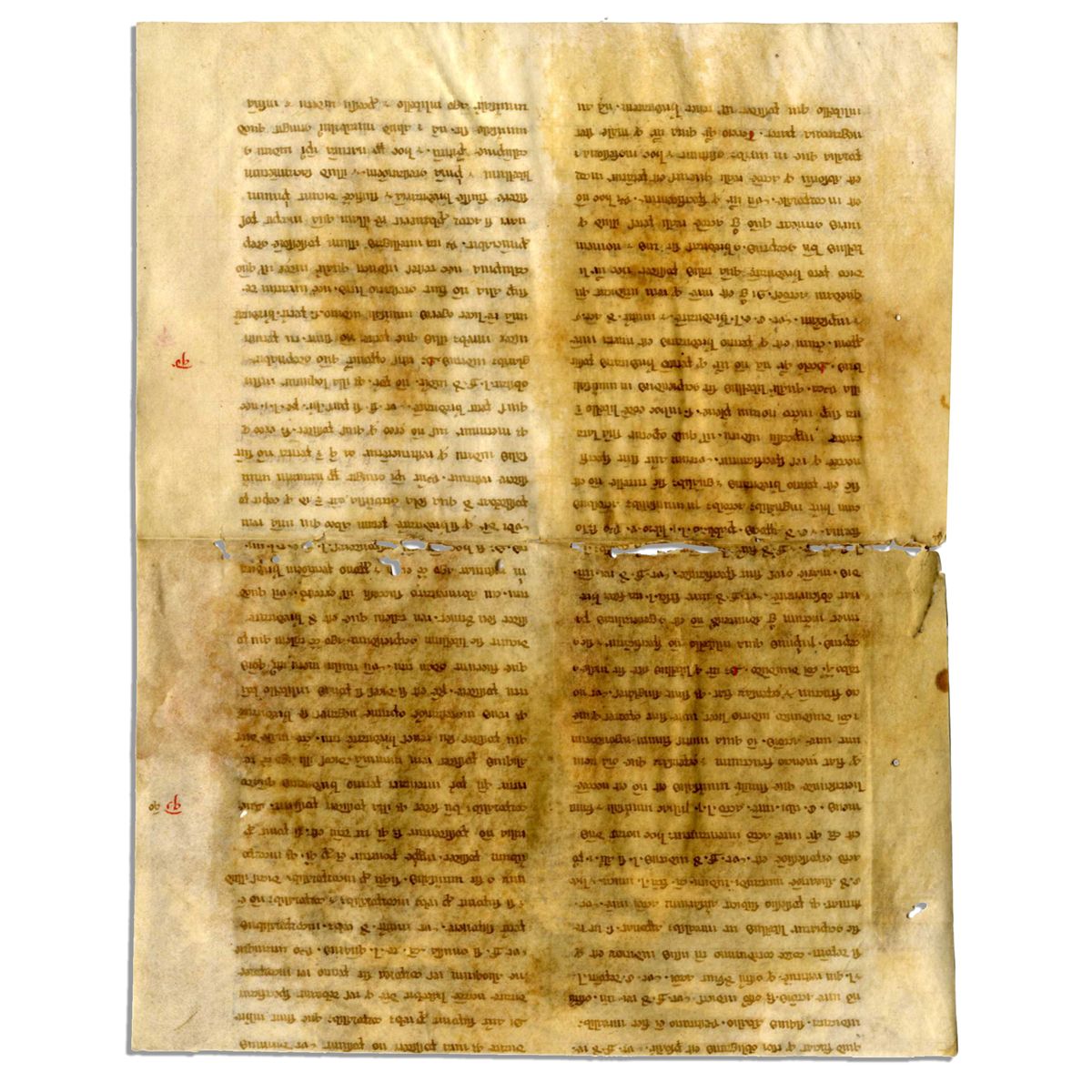 Medieval Vellum Manuscript