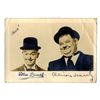 Image 1 : Laurel & Hardy Signed Photo