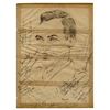 Image 1 : Clark Gable Signature & Sketch
