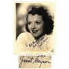 Image 1 : Janet Gaynor Signed Photo