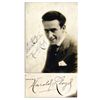 Image 1 : Harold Lloyd Signed Photo