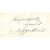 Image 1 : Jefferson Davis Signature