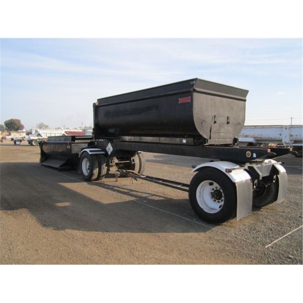 1988 Gallaty T/A 15' Transfer Box Trailer Set