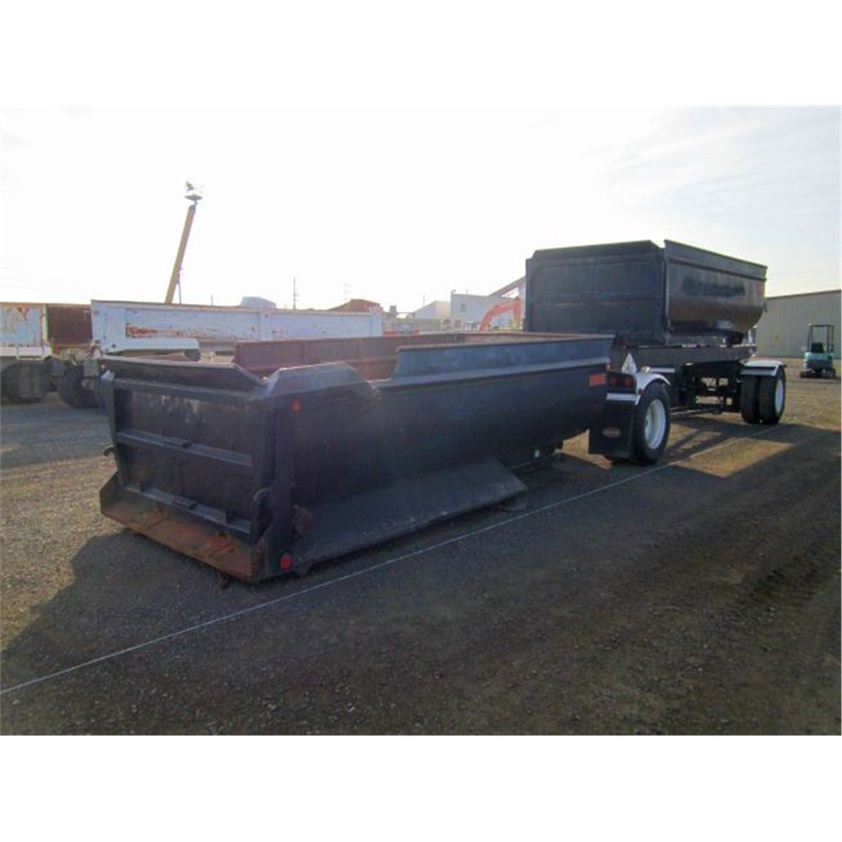 1988 Gallaty T/A 15' Transfer Box Trailer Set