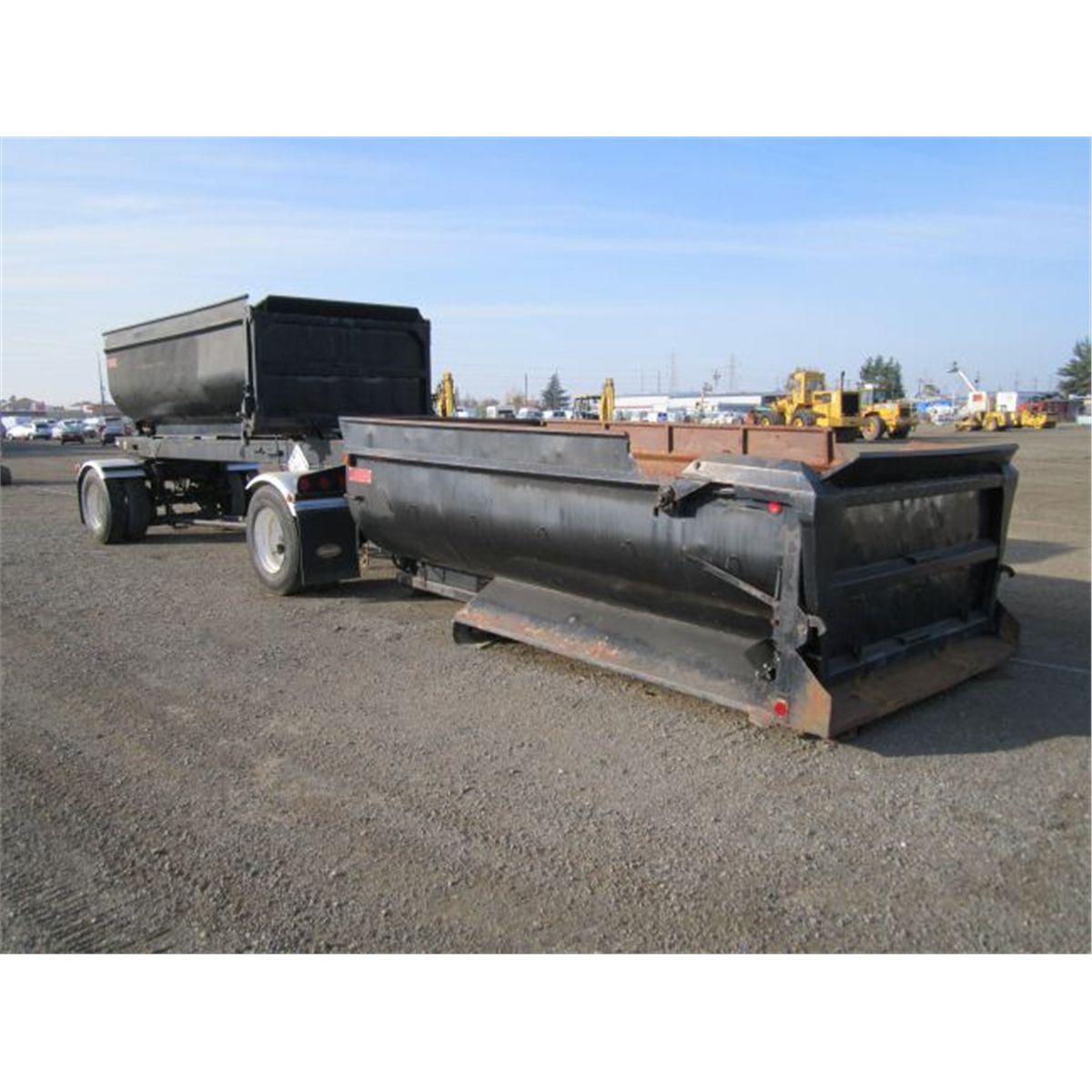 1988 Gallaty T/A 15' Transfer Box Trailer Set