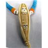 Image 2 : Navajo Corn Maiden Necklace w/Turquoise Heishi