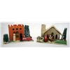 Image 2 : 1940's Japanese Handmade Paper Christmas Houses