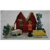 Image 7 : 1940's Japanese Handmade Paper Christmas Houses