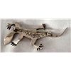 Image 2 : Native American Sterling Lizard Pin