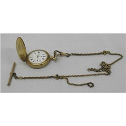 Antique Pocket Watch & Chain