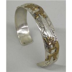 Kokopelli Silver Bracelet