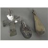 Image 2 : Navajo Silver Pendants, 3 pcs.