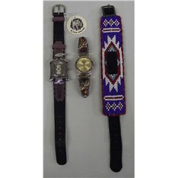 Two Watches & Beaded Watch Band