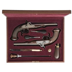 LEPAGE CASED SET OF REPRODUCTION DUELING PISTOLS